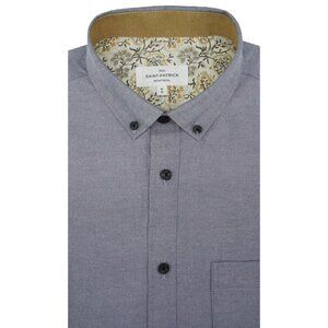 Rue Saint-Patrick Montreal Mens Obregon Easy-Care Oxford Cotton Button Up - US L